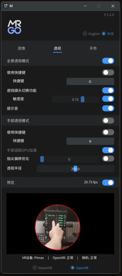 MRGO 界面 2